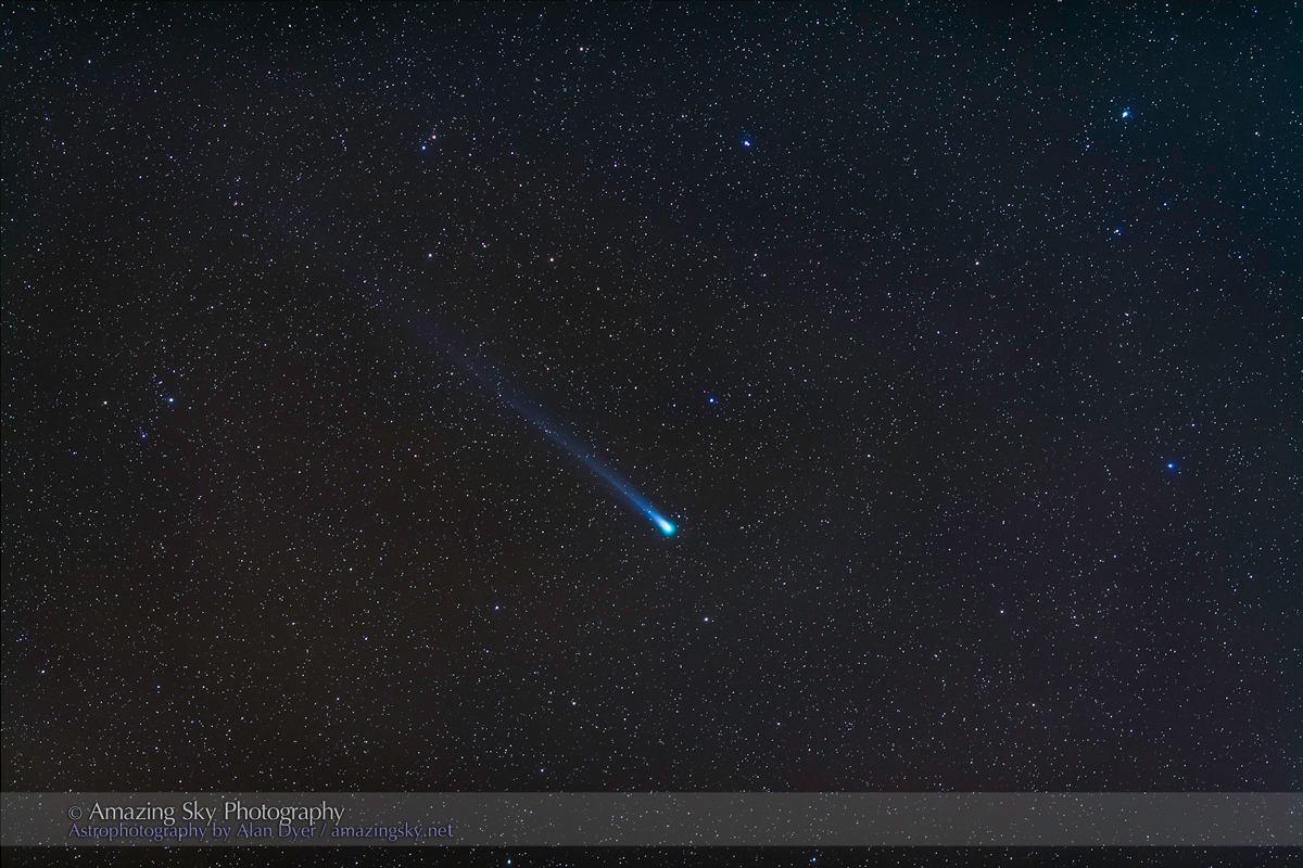 Comet Lovejoy from New Mexico (Dec 6, 2013) 135mm