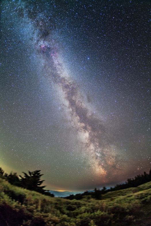 Summer Milky Way from Mt Kobau