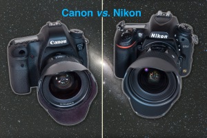 Canon and Nikon Cameras