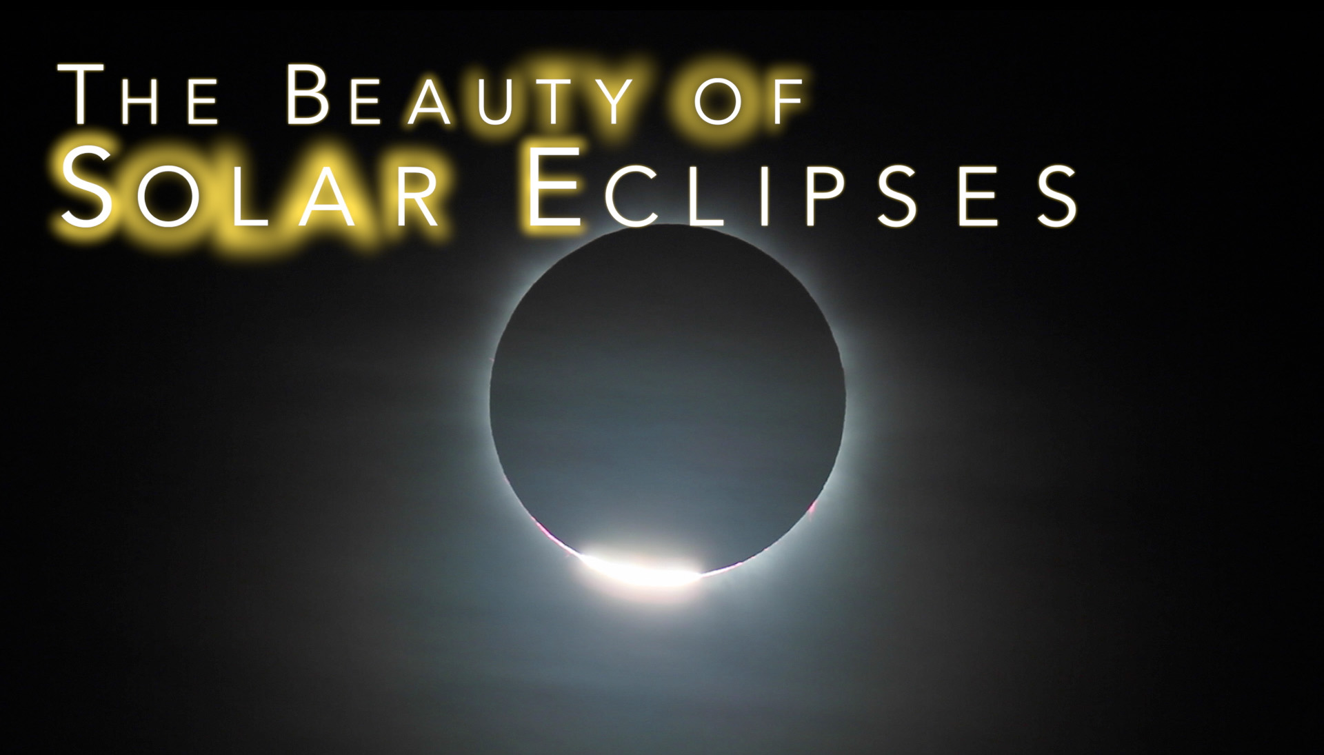 Beauty of Solar Eclipses Title