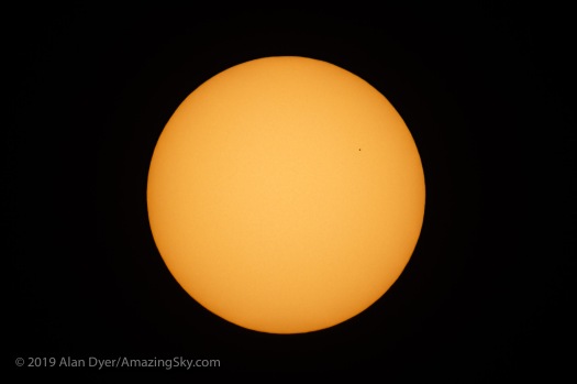 The Transit of Mercury Across the Sun (10 am MST)